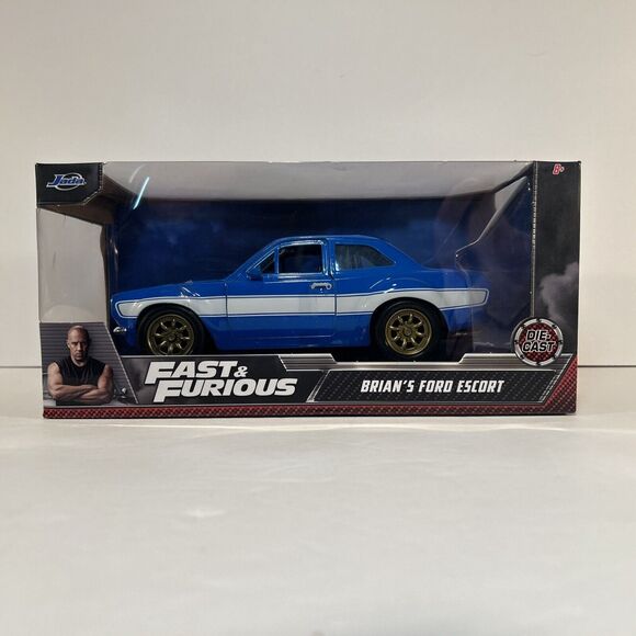Jada Toys Fast & Furious 2005 Ford GT Diecast Car 1:32 Blue NIB - Picture 2 of 7